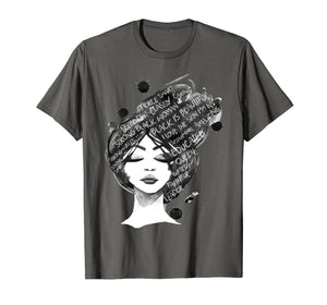 Black History Month Celebration Black Is Beautiful T-Shirt