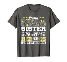 Load image into Gallery viewer, Proud National Guard Sister T-Shirt Military Army Shirt
