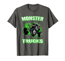 Load image into Gallery viewer, Monster Truck Christmas Birthday Gift Green Big Car Tee
