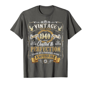 Classic 79th birthday gift Vintage 1940 tshirt for men women