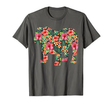Load image into Gallery viewer, English Bulldog Flower T shirt Floral Dog Silhouette Gift
