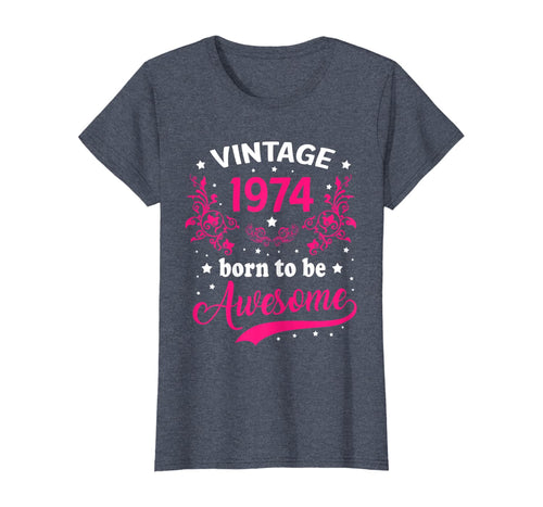 Womens 46th Birthday Gift-Vintage 1974 Classic 2020 Women 46 Years T-Shirt