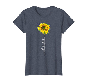 Let It Be Sunflower T-Shirt Gift For Women