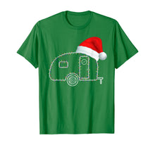 Load image into Gallery viewer, Camping Van Santa Hat Xmas Lights Camper Merry Christmas T-Shirt
