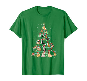 Christmas Tree Funny Dog Lover Xmas Gifts T-Shirt