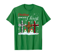 Load image into Gallery viewer, Christmas Begins With Christ Costume Xmas Gifts T-Shirt
