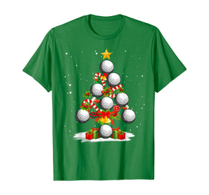 Christmas Pajama Golf Christmas Ornaments Tree Xmas Gift T-Shirt