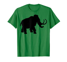 Load image into Gallery viewer, Big Ice-Age Mammoth Elephant Silhouette T-Shirt
