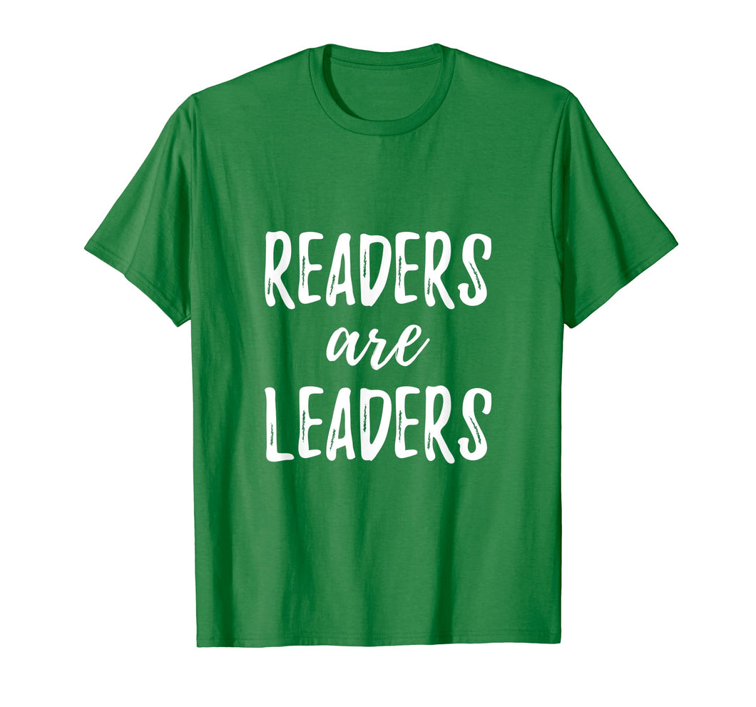 Readers Are Leaders Reading Books T-Shirt Book Lover Gift
