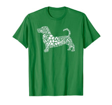 Load image into Gallery viewer, Lucky Shamrock Basset Hound Mom St Patrick Day Woman Shirt
