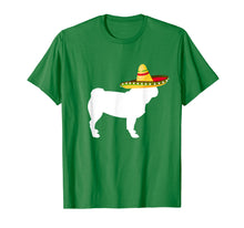 Load image into Gallery viewer, Pug Sombrero Cinco De Mayo Dog T-Shirt
