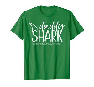 Mens Daddy Shark Doo Doo Fathers Day Gift T-Shirt