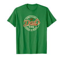 Load image into Gallery viewer, Mens Vintage Dad&#39;s BBQ Chilling and Grilling T-Shirt
