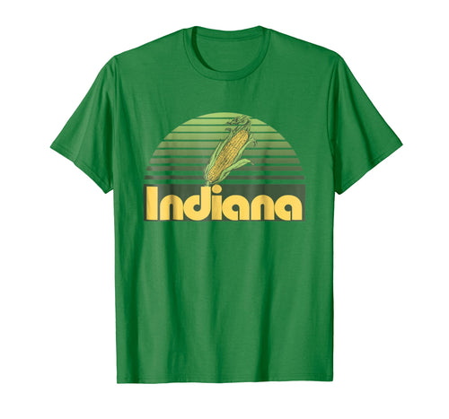 Vintage Indiana State T-shirt Indiana Home Borned Raised