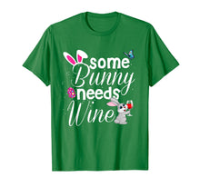 Load image into Gallery viewer, Some Bunny Needs Wine Shirt Easter Bunny
