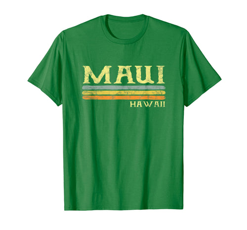 Vintage Maui T-shirt Retro Hawaii Love Gift Souvenir