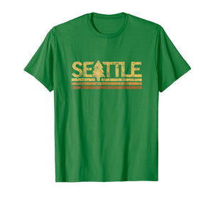 Retro Vintage Seattle Washington T-Shirt