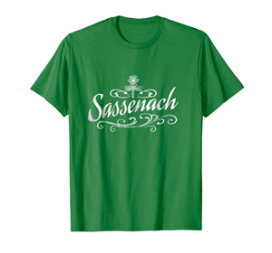 Sassenach Flourish Highlander English Scottish T-Shirt