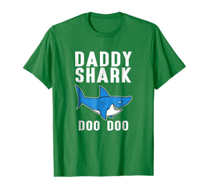 Daddy Shark Doo Doo Doo Tee - Men Women Kids T-shirt