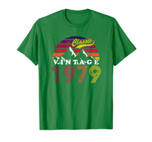 Load image into Gallery viewer, Retro Vintage 40th birthday 1979 Gifts T-Shirt

