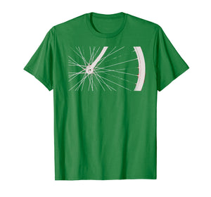 Bike Wheel Close Up of Radial Spokes T-shirt