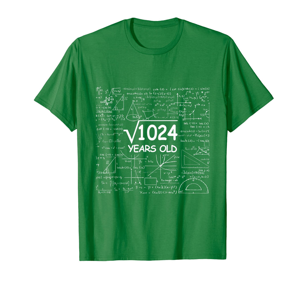 32nd Birthday Gift 32 Years Old - Square Root of 1024 Shirt