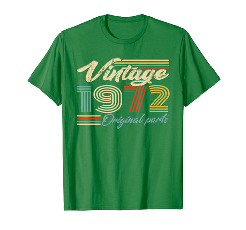 Made In 1972 Heart 47th Birthday Gift Vintage Shirt Tshirt