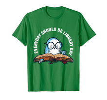 Load image into Gallery viewer, Cute Owl Reading Book Librarian Lover Library Day 2019 Shirt
