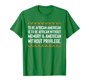 African American Quote T-Shirt Equality College Racism Love