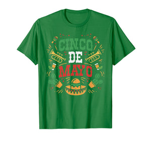 Music Festival Party Funny Mexican Cinco De Mayo Shirt
