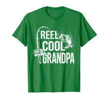 Load image into Gallery viewer, Reel Cool Grandpa T-Shirt Fishing Lover Gift For Fathers Day
