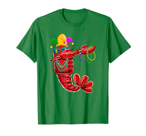 Dabbing Mardi Gras Bead Jester Hat Crawfish Boil