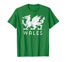 Load image into Gallery viewer, Rugby Welsh Tshirt Red Dragon Flag of Wales T-Shirt
