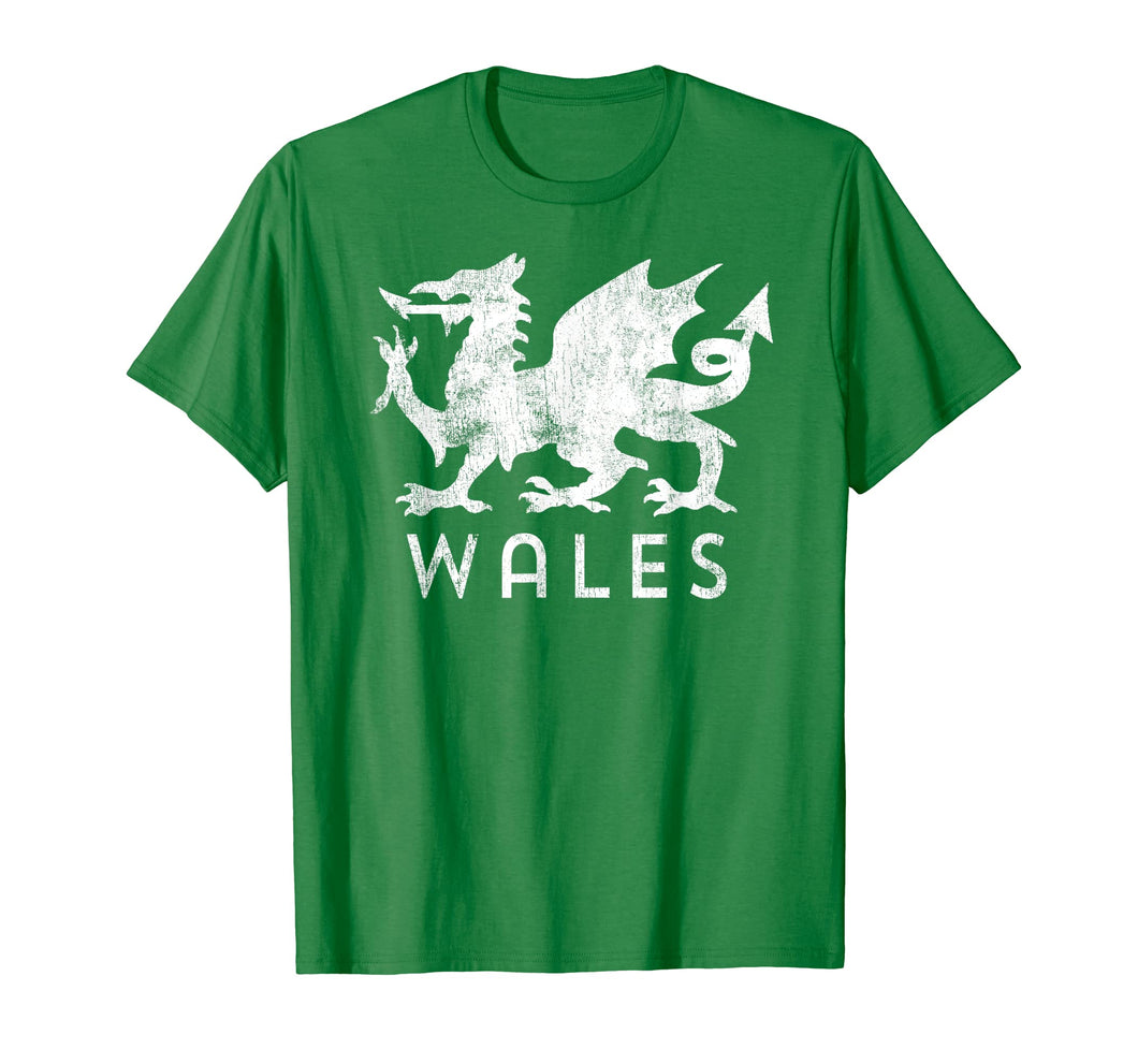 Rugby Welsh Tshirt Red Dragon Flag of Wales T-Shirt