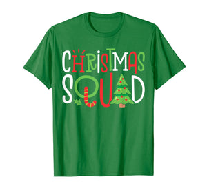Christmas Squad Funny Xmas Tree Family Matching Pajamas Boys T-Shirt-315085