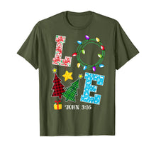 Load image into Gallery viewer, Cute Love John 3:16 Christmas Xmas Family Matching Christmas T-Shirt
