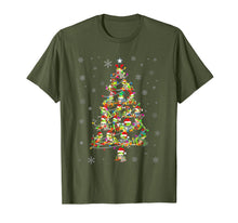 Load image into Gallery viewer, Cute Frog Christmas Tree gift decor Xmas tree T-Shirt

