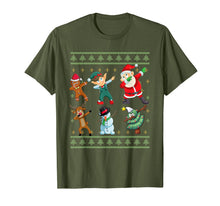 Load image into Gallery viewer, Dabbing Santa Squad Christmas Ugly Xmas Sweater T-Shirt
