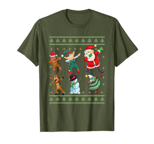 Dabbing Santa Squad Christmas Ugly Xmas Sweater T-Shirt