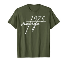 Load image into Gallery viewer, 44th Birthday Funny Tshirt, Vintage 1975 Men Women Shirt
