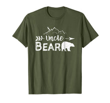 Load image into Gallery viewer, Mens Uncle Bear Shirt Matching Family Aunt And Uncle Camping Gift
