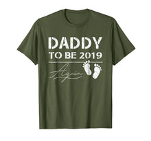 Load image into Gallery viewer, Mens Daddy To Be Again 2019 Tshirt Pregnancy Notification Gift
