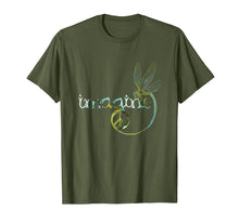 Load image into Gallery viewer, Dragonfly Imagine Hippie T Shirt For Women Men
