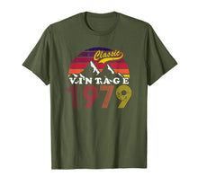 Load image into Gallery viewer, Retro Vintage 40th birthday 1979 Gifts T-Shirt
