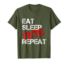 Load image into Gallery viewer, Eat Sleep Fete Repeat T-shirt
