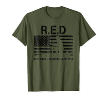 Load image into Gallery viewer, R.E.D Friday TShirt RED Remember Everyone Deployed

