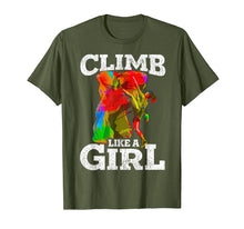 Load image into Gallery viewer, Rock Climbing Bouldering T Shirt Hiking Wall Climber Gift
