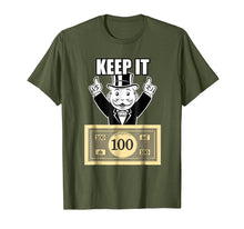 Load image into Gallery viewer, Mr. Monopoly Keep It 100 Humorous T-Shirt
