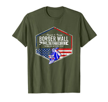 Load image into Gallery viewer, Border Wall Construction Co. Donald J. Trump T-Shirt USA

