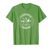 Load image into Gallery viewer, Camping Shirt Rather Be Family Tent Fire Camp Love Tshirt
